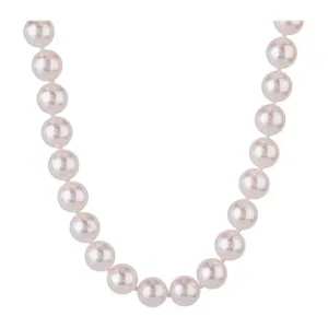 Pearl Necklace For Women | Elegant and Classic 8-9mm White Freshwater Pearl Necklace for Women