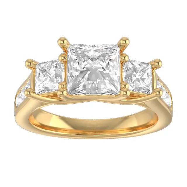 Princess Cut Engagement Ring