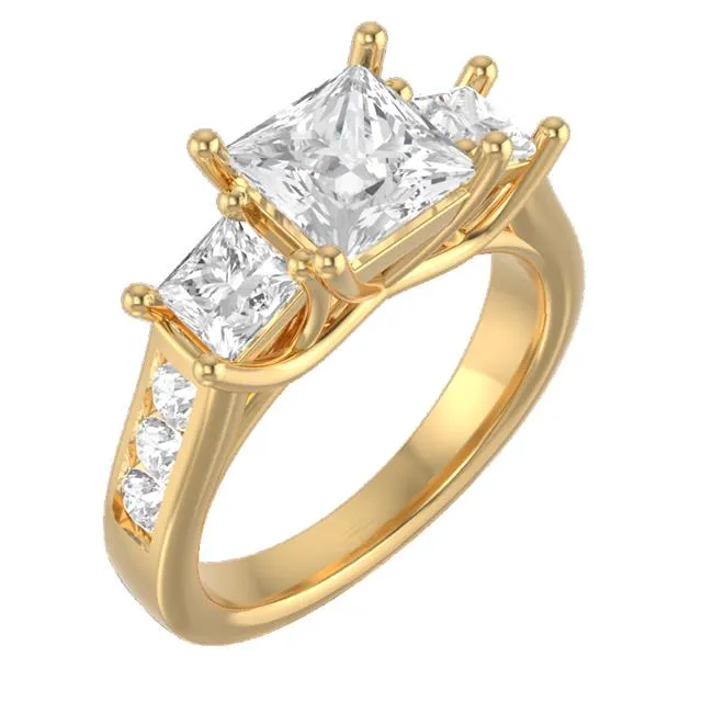 Princess Cut Engagement Ring