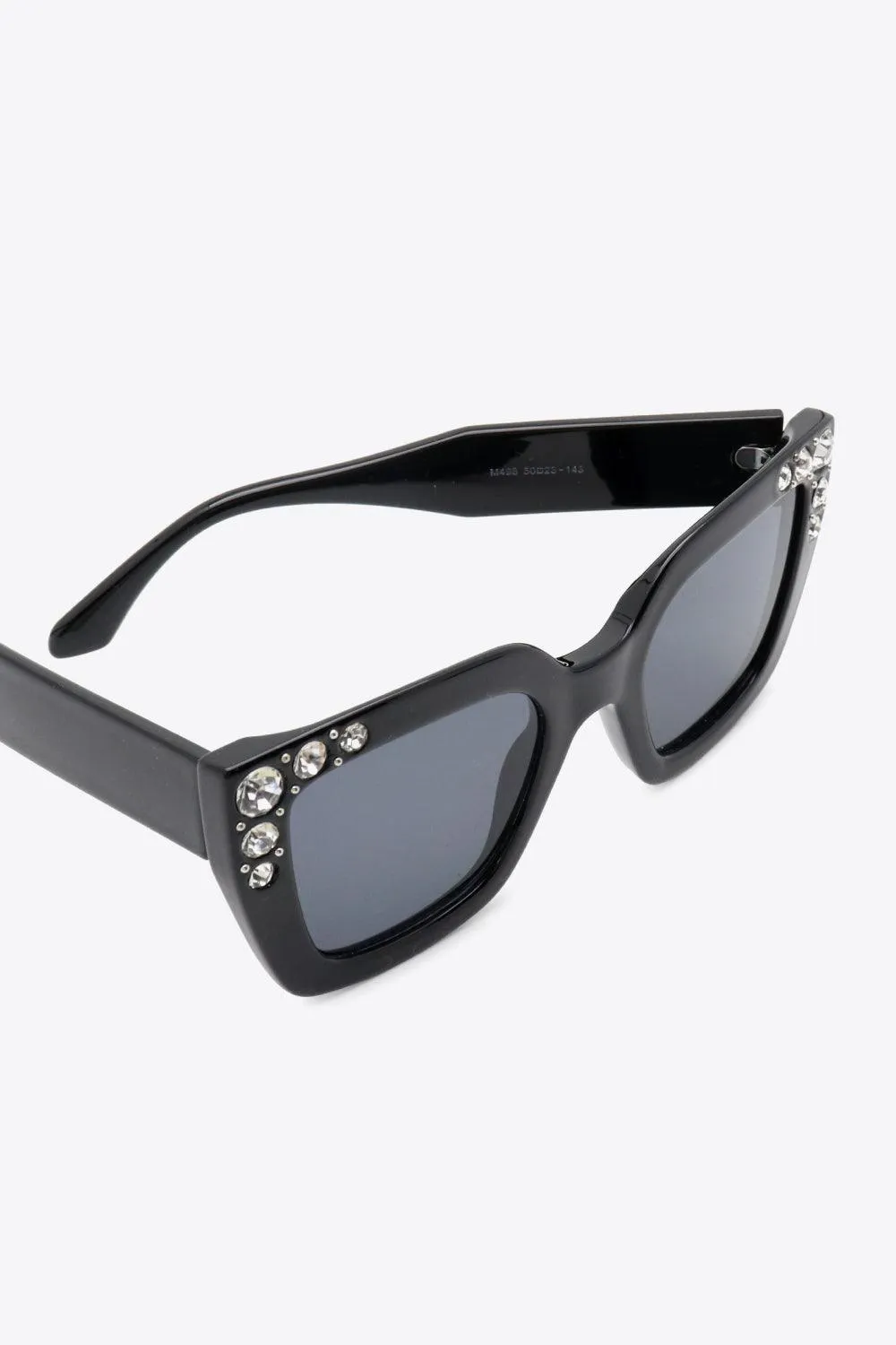 Rhinestone Polycarbonate Sunglasses