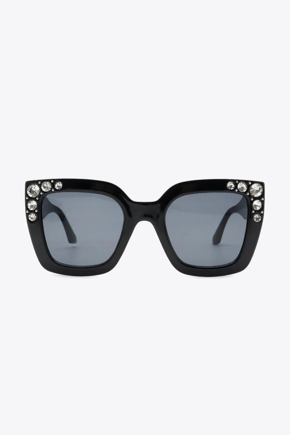 Rhinestone Polycarbonate Sunglasses