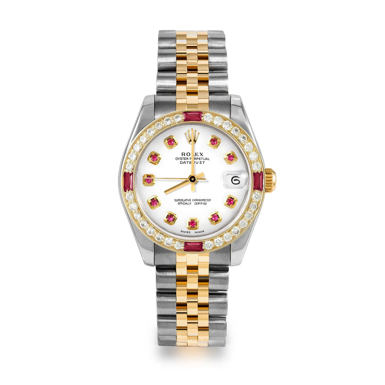 Rolex Datejust 31mm | 178273-WHT-RBY-AM-4RBY-JBL