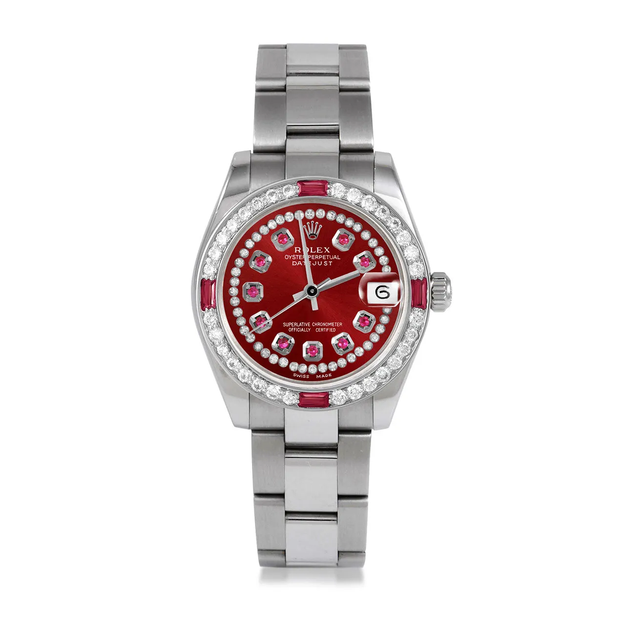 Rolex Datejust 31mm | 178274-RED-STRR-4RBY-OYS