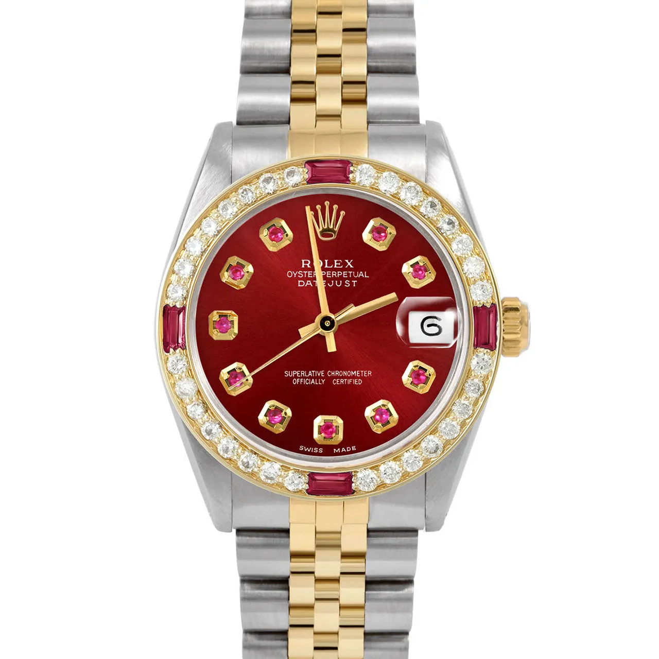 Rolex Datejust 31mm | 6827-TT-RED-RBY-AM-4RBY-JBL