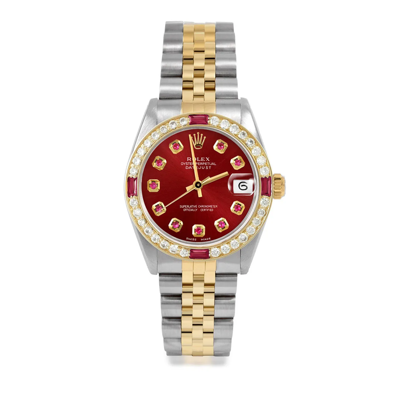 Rolex Datejust 31mm | 6827-TT-RED-RBY-AM-4RBY-JBL