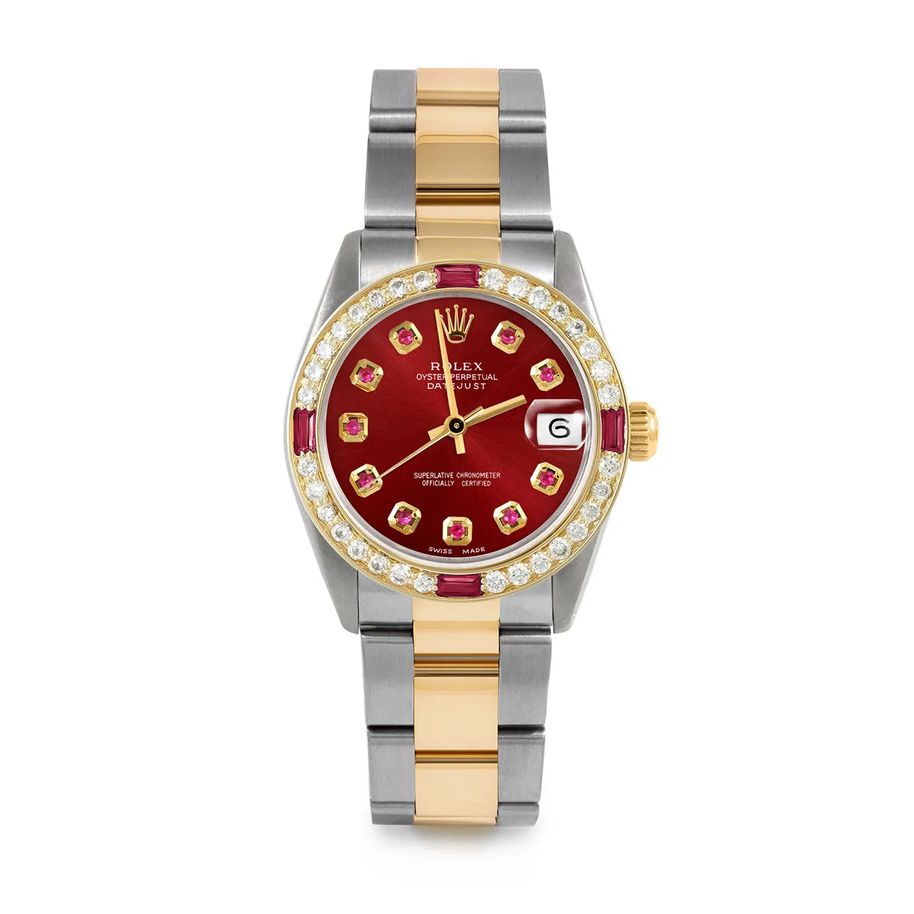 Rolex Datejust 31mm | 68273-RED-RBY-AM-4RBY-OYS