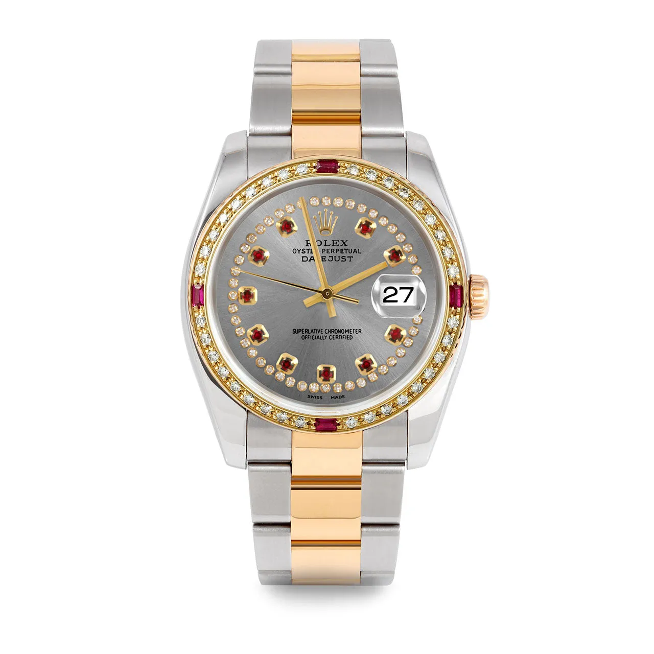 Rolex Datejust 36mm | 116233-SLT-STRR-4RBY-OYS