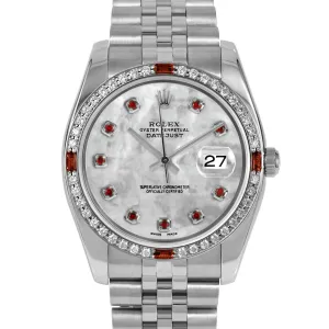 Rolex Datejust 36mm | 116234-WMOP-RBY-AM-4RBY-JBL