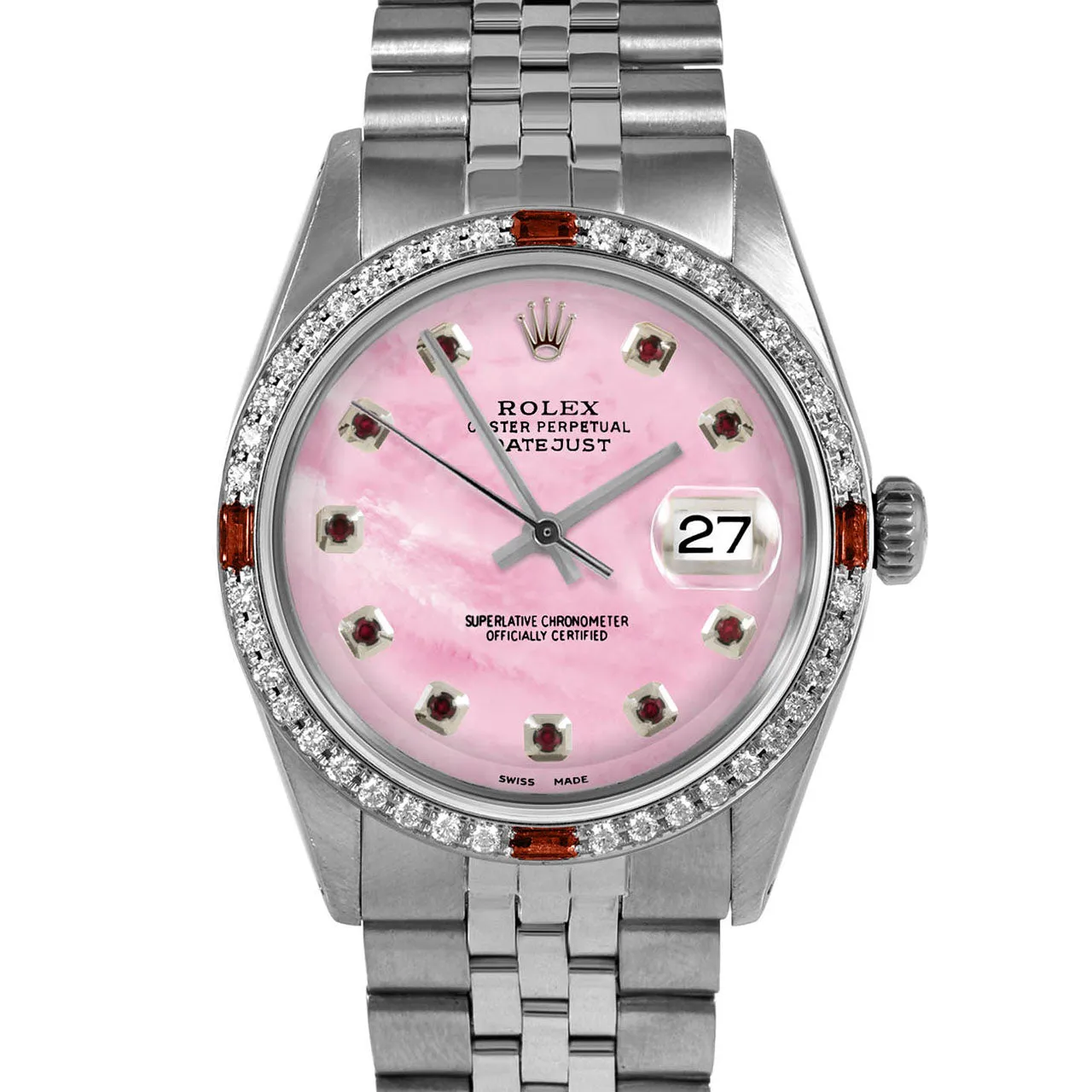 Rolex Datejust 36mm | 1601-SS-PMOP-RBY-AM-4RBY-JBL