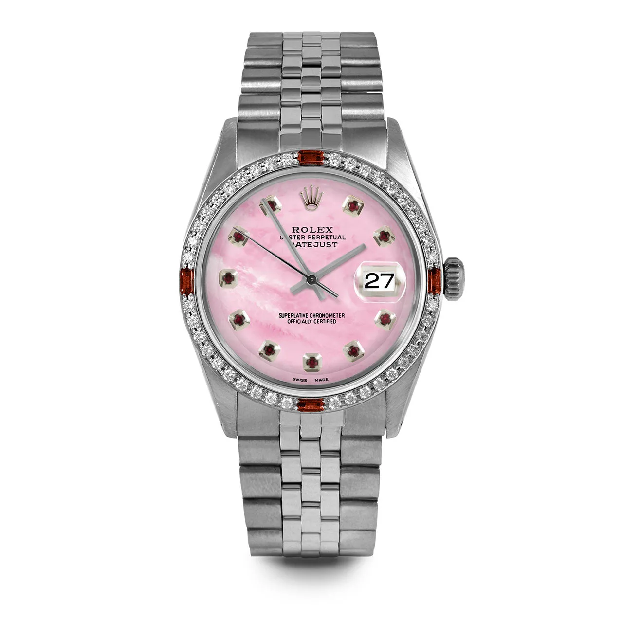 Rolex Datejust 36mm | 1601-SS-PMOP-RBY-AM-4RBY-JBL