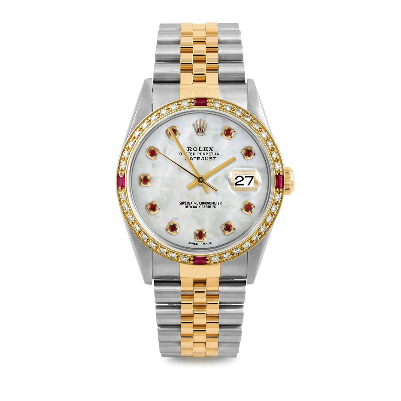 Rolex Datejust 36mm | 16233-WMOP-RBY-AM-4RBY-JBL