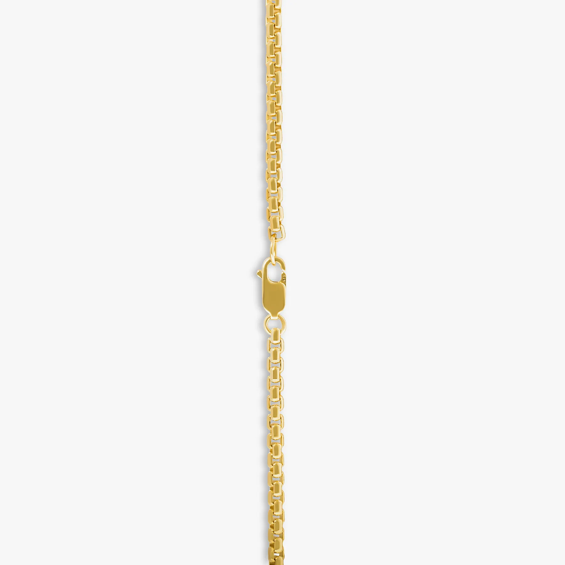 Sennit Catena Beaded Necklace In Yellow Gold Plated