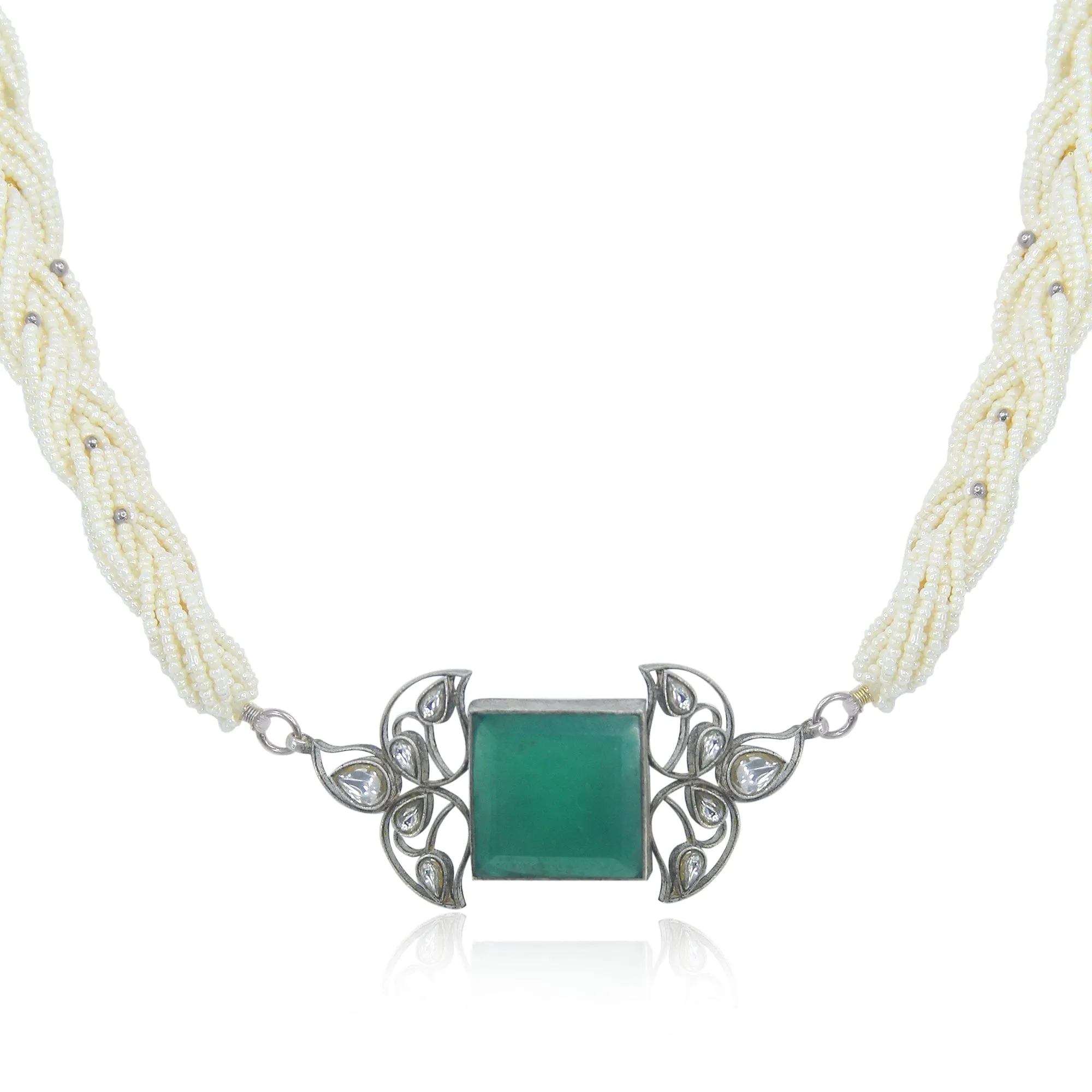 Silver 92.5 Aam Ras Choker