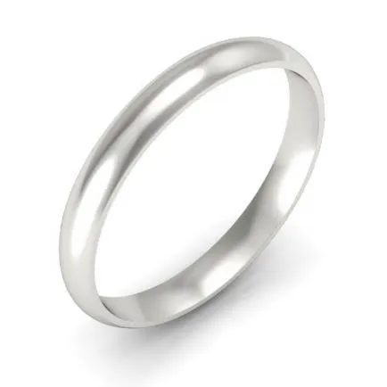 Simple Gold Wedding Ring 3mm