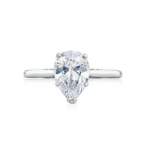 Simply Tacori Pear Engagement Ring