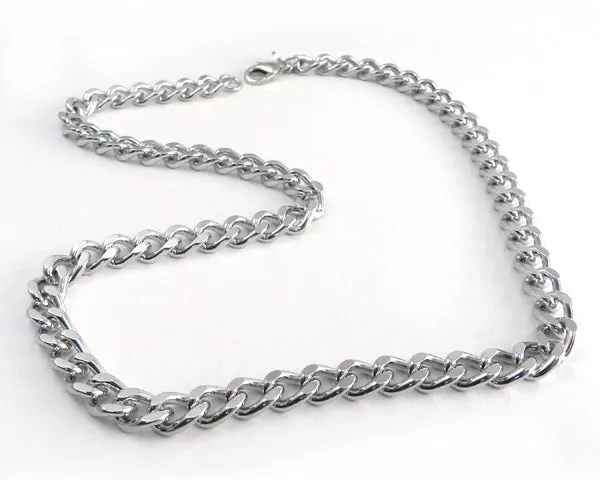 Squared Leash Chain Necklace