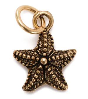 Starfish Charm Silver or Gold