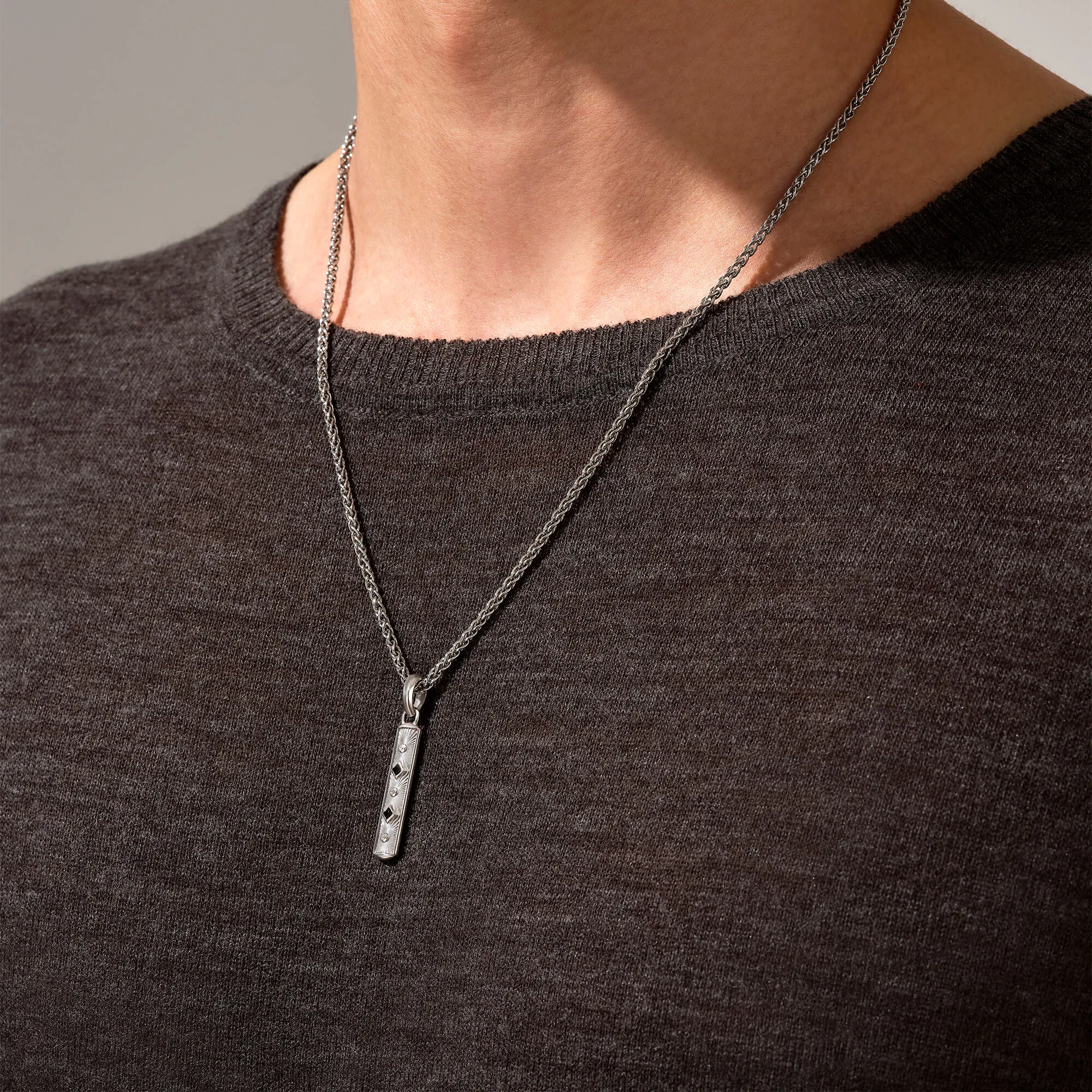 Sunbeam Pendant in Silver (Pendant only)