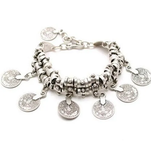 TEEK - Bohemian Vintage Turkish Silver Plated Bracelet