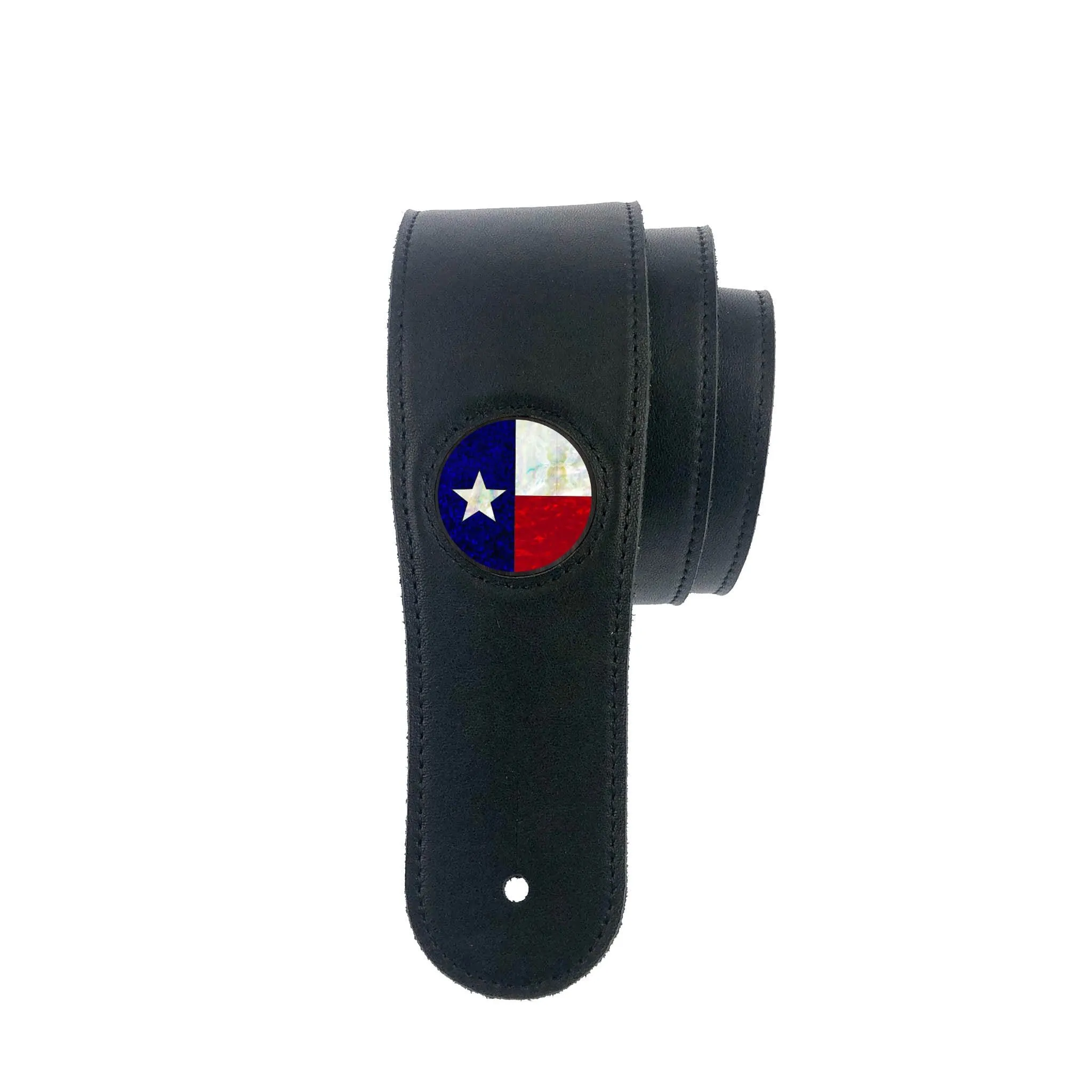 Texas Lonestar Pearl Inlay | Italian Leather Strap