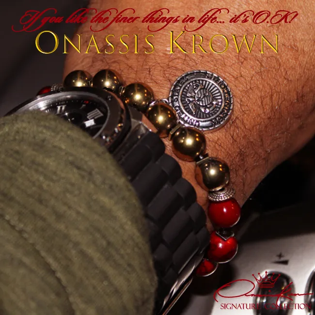 U.S. Marine Corp Bead Bracelet