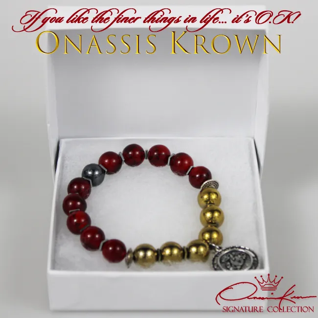 U.S. Marine Corp Bead Bracelet