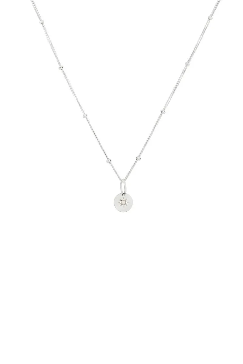 Vintage Pearl Necklace - Silver