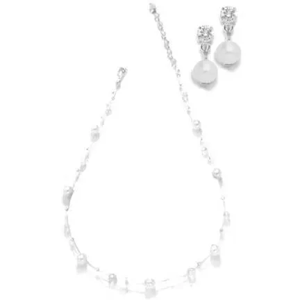 Viviana Colored Pearl Jewelry Set