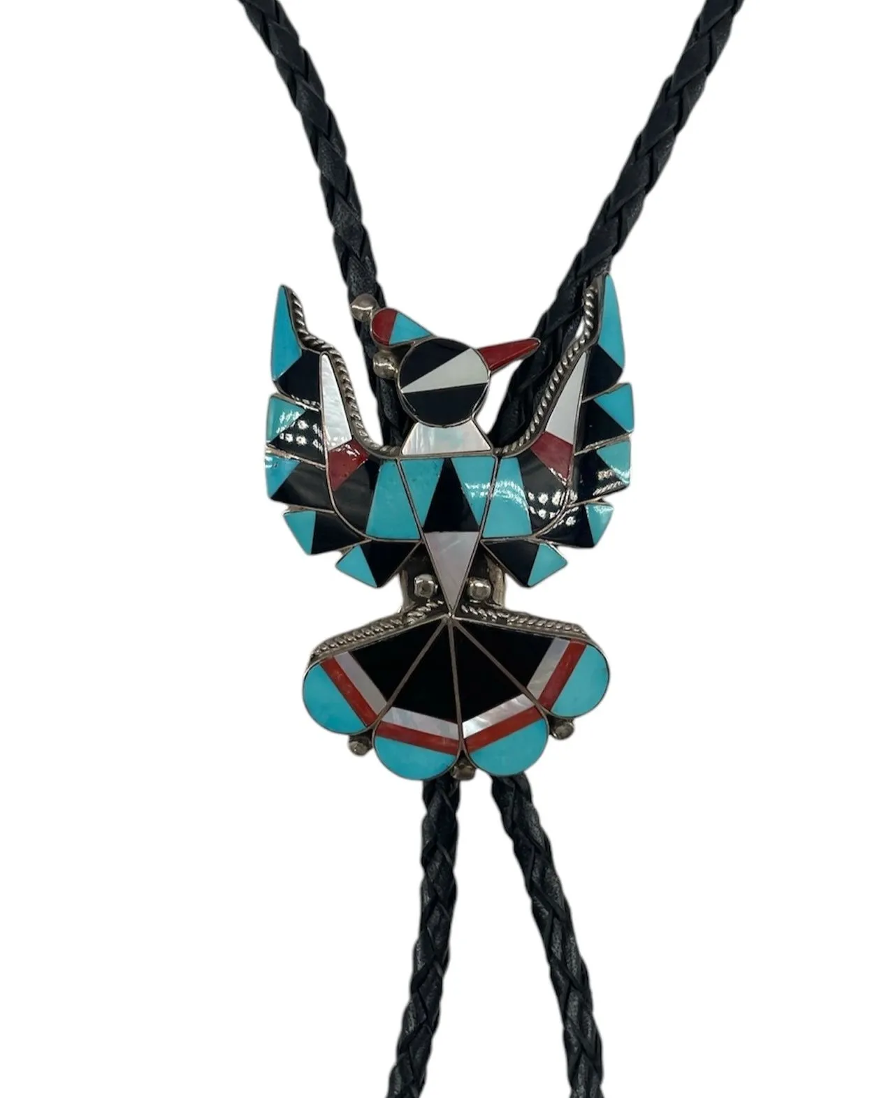 Zuni Delwin Gasper Thunderbird Bolo